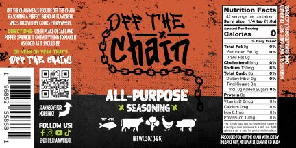 Off The Chain AP (All Purpose) Seasoning